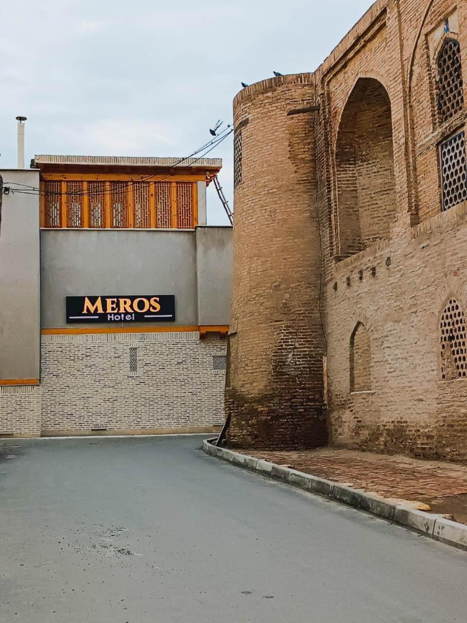 Meros Hotel Bukhara Bagian luar foto