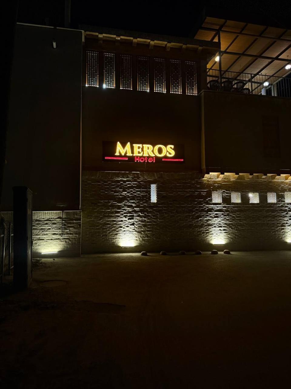 Meros Hotel Bukhara Bagian luar foto