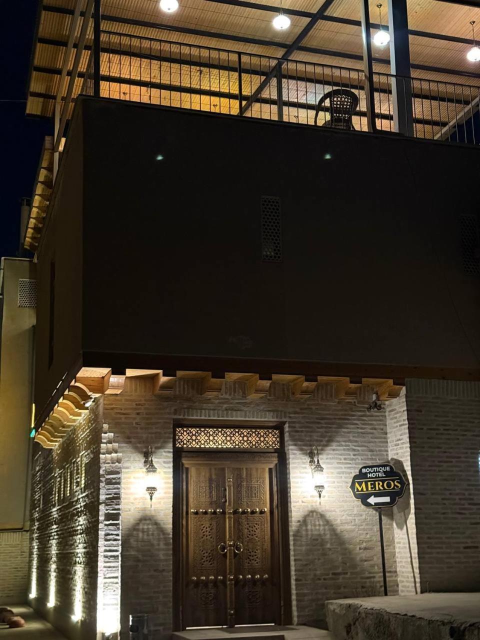 Meros Hotel Bukhara Bagian luar foto